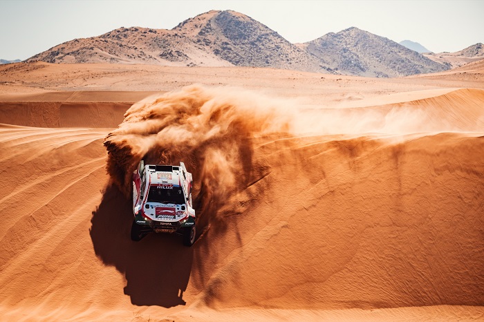 El Puma Energy Rally Team supera las «48 Horas Chrono» y avanza con fuerza en el Dakar 2025 en Arabia Saudita