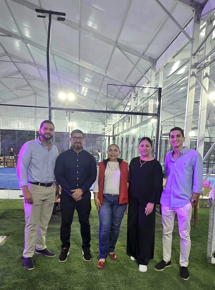 Grupo Khatib y Claro Nicaragua inauguran Zona Pádel
