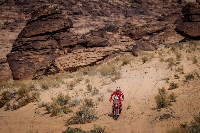 El Puma Energy Rally Team llegó al Empty Quarter en el Dakar 2025 de Arabia Saudita