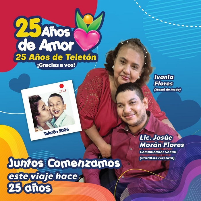 El 6 de marzo es Teletón y celebran el 25 aniversario de trabajar por la niñez con discapacidad