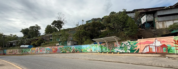Concluye mural «Orgullosamente mineros» en Bonanza, el más grande de la Costa Caribe