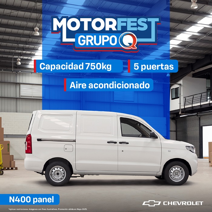 Chevrolet N400 Cargo, con potencia y capacidad para tu negocio