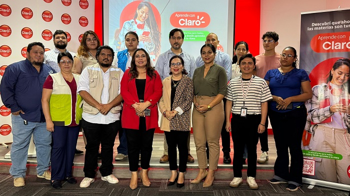 Claro Nicaragua impulsa la inclusión digital, con plataforma educativa