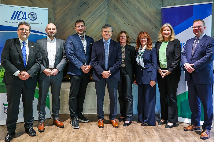 Líderes del mundo subrayan papel esencial de la agricultura para la prosperidad mundial, durante evento organizado por el IICA en Canadá en paralelo a Cumbre del G7