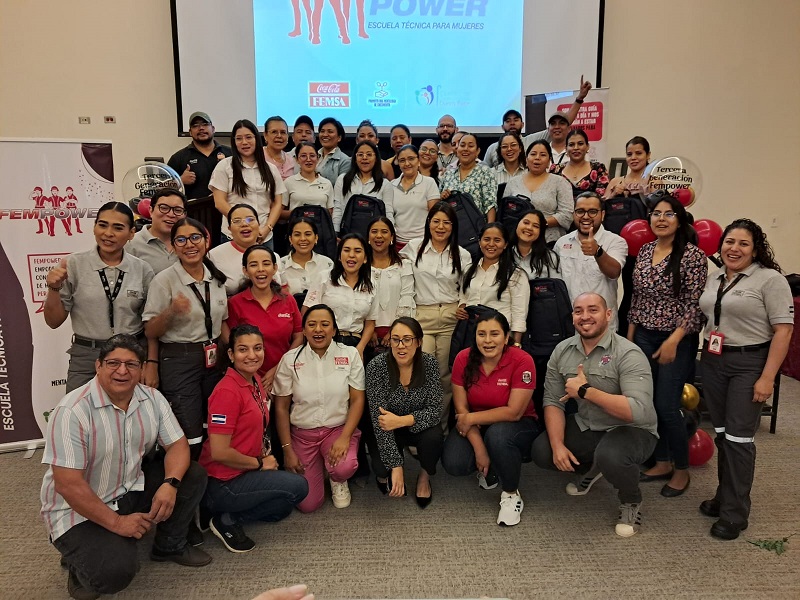 Coca-Cola FEMSA inaugura el ciclo 2025 de la Escuela Técnica de Mujeres en Nicaragua
