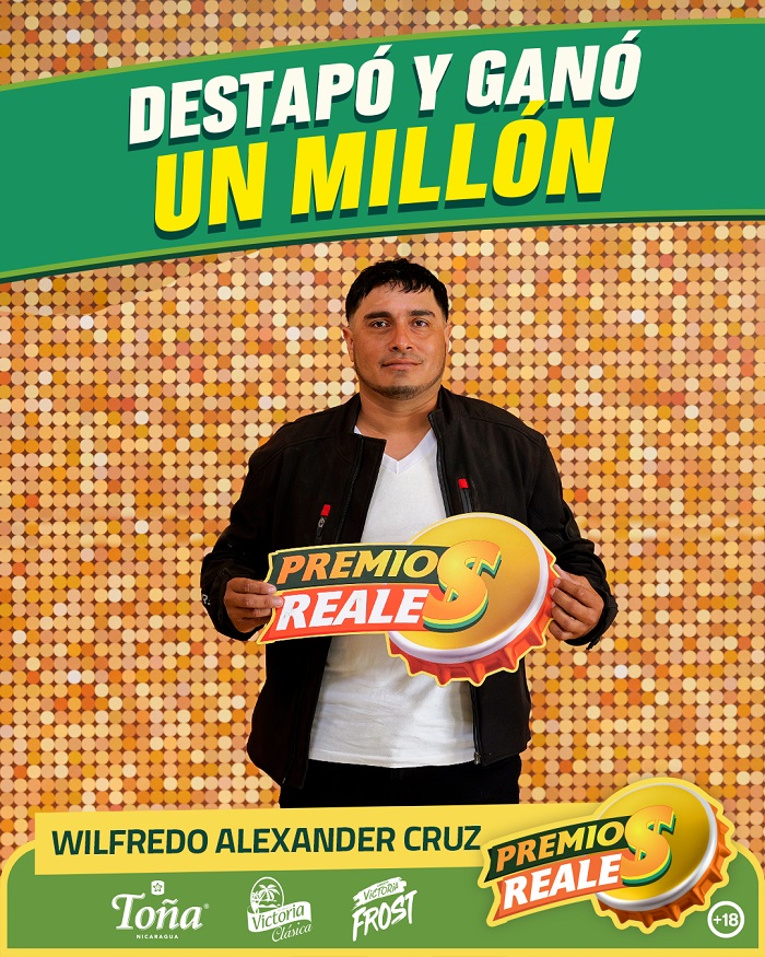 Premios Reales ya tiene al ganador del millón de córdobas