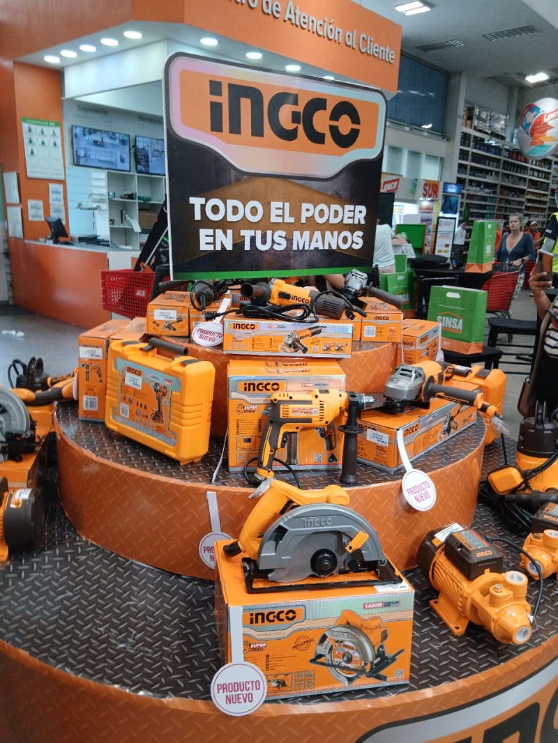 SINSA presenta INGCO: Rendimiento y potencia en herramientas para tus proyectos
