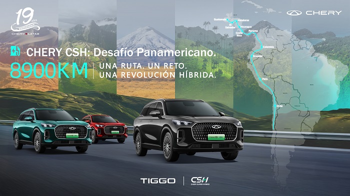 CHERY CSH: Desafío Panamericano Una ruta. Un reto. Una revolución híbrida