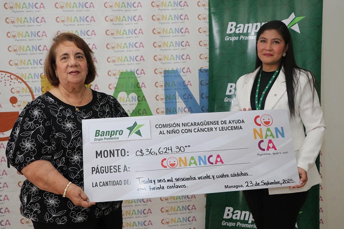 CONANCA recibe donativo