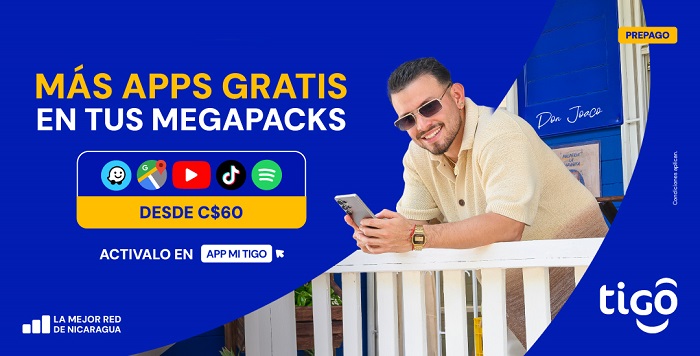 ¡TIGO ahora con más apps GRATIS en tus Megapacks!