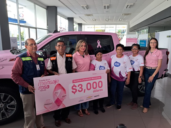Chevrolet y Movicáncer unidos con esperanza en la lucha contra el cáncer de mamas