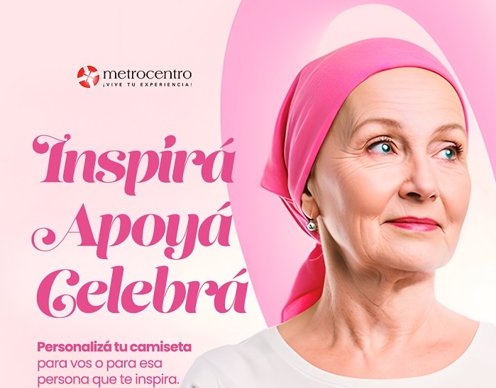Metrocentro se une a la lucha contra el cáncer de mama con la activación “Cinta Rosada”