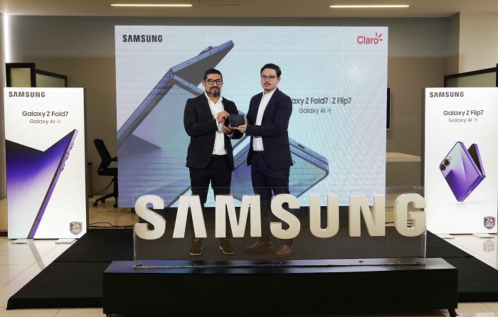Claro y Samsung presentan los nuevos GALAXY Z FOLD7 Y Z FLIP7