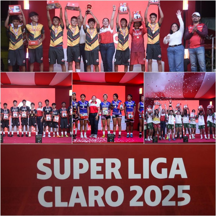 Nicaragua celebra a los campeones de la SuperLiga Claro 2025
