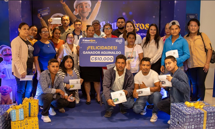 Tigo premia a sus clientes y aliados comerciales con la entrega de 200 premios en efectivo de C$10,000