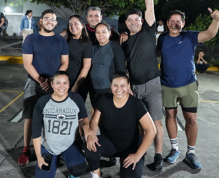 En Banpro se hace deporte
