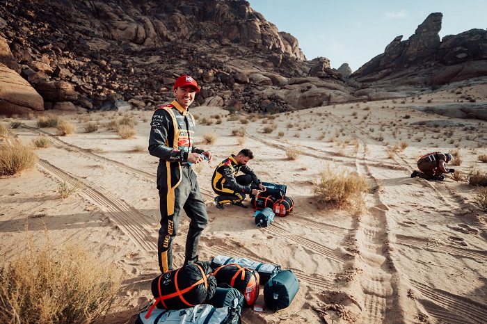 El Puma Energy Rally Team superó la exigente Etapa Maratón y se dirige hacia Riad