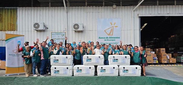 Walmart entrega equipos térmicos al Banco de Alimentos de Nicaragua para fortalecer su red de distribución