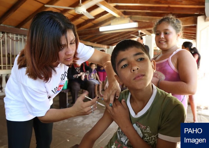 OPS emite alerta epidemiológica ante la persistencia de sarampión en las Américas y urge a reforzar la vacunación y la vigilancia