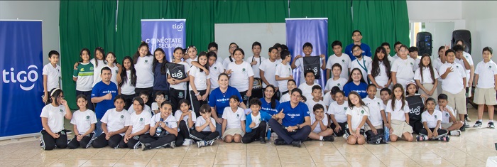 Más de 2,300 estudiantes desarrollarán sus habilidades digitales con Tigo Nicaragua