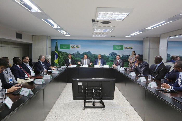 Ministerio de Agricultura de Brasil, Director General del IICA y ministros del Caribe articulan cooperación internacional