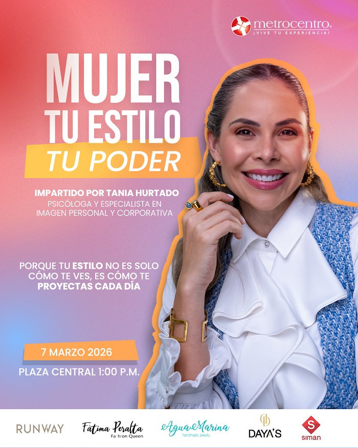 Metrocentro conmemora el Día de la Mujer con el taller “Mujer, Tu Estilo, Tu Poder”