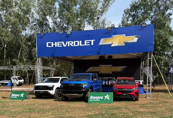 Chevrolet reafirma su compromiso con el sector agrícola en Feria de Cukra Industrial